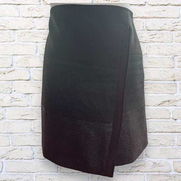 White House Black Market Dresses & Skirts - WHBM White House Black Market Asymmetrical Wrap Skirt Size 2